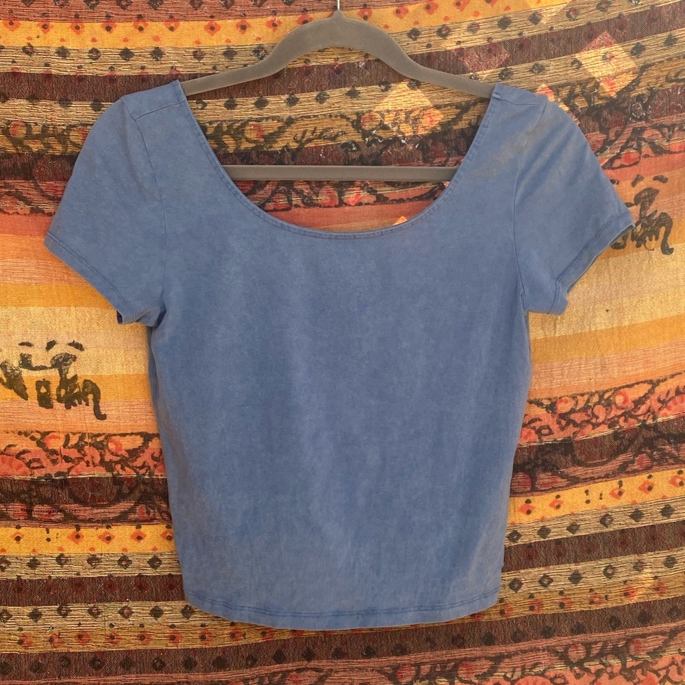 AE Low Back Crop Top